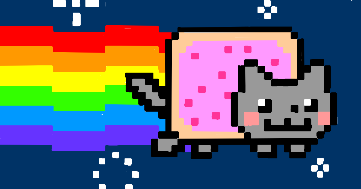 Гіфку з котом з гри Nyan Cat продали за 590 тисяч доларів на аукціоні криптомистецтва