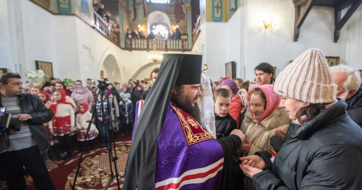 Єпископ УПЦ МП в окупованому Криму освятив російський корабель і назвав РФ "богохранимою вітчизною"