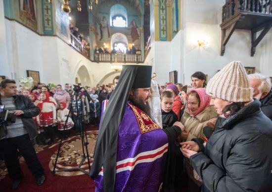 Єпископ УПЦ МП в окупованому Криму освятив російський корабель і назвав РФ "богохранимою вітчизною"