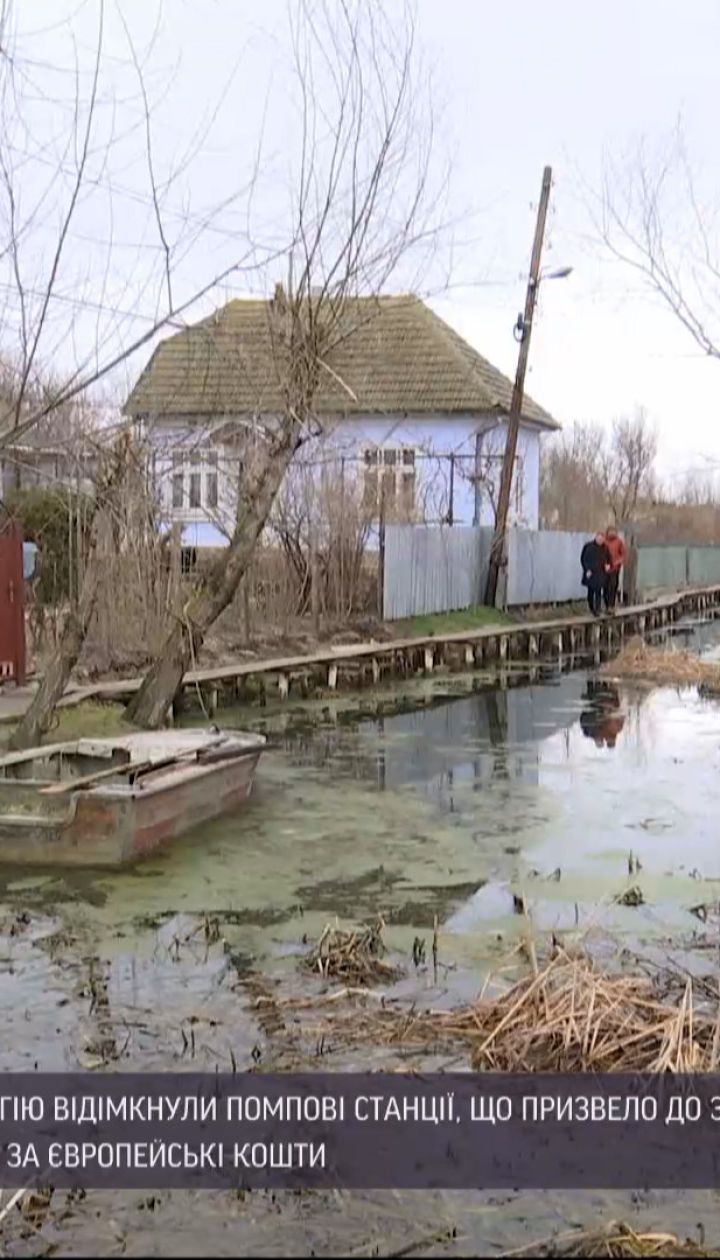 Новости Украины: Вилково в Одесской области затапливает нечистотами