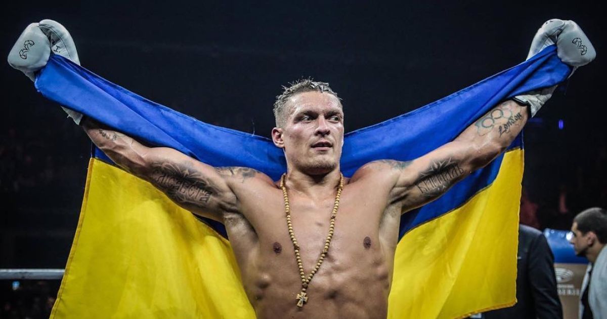 "Come on, my friend": Усик вызвал непобедимого британца на бой в Киеве