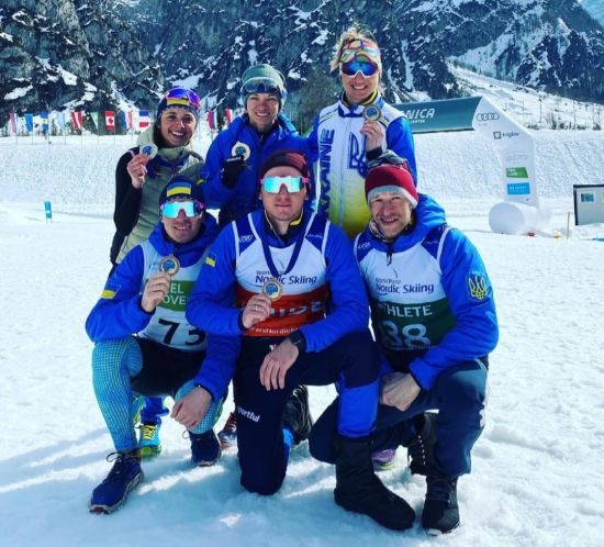 Українські паралімпійці завоювали 29 медалей на Кубку світу з лижних перегонів та біатлону