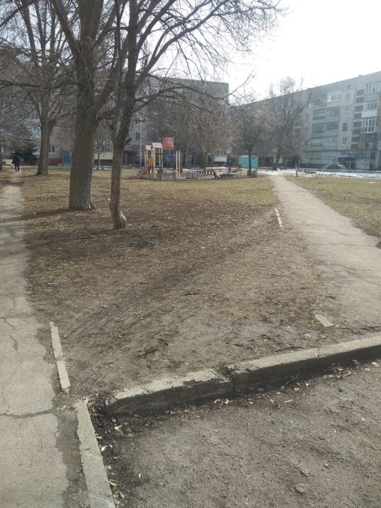 Один в полі - воїн: під Дніпром дівчина-ентузіастка прибирає у дворах