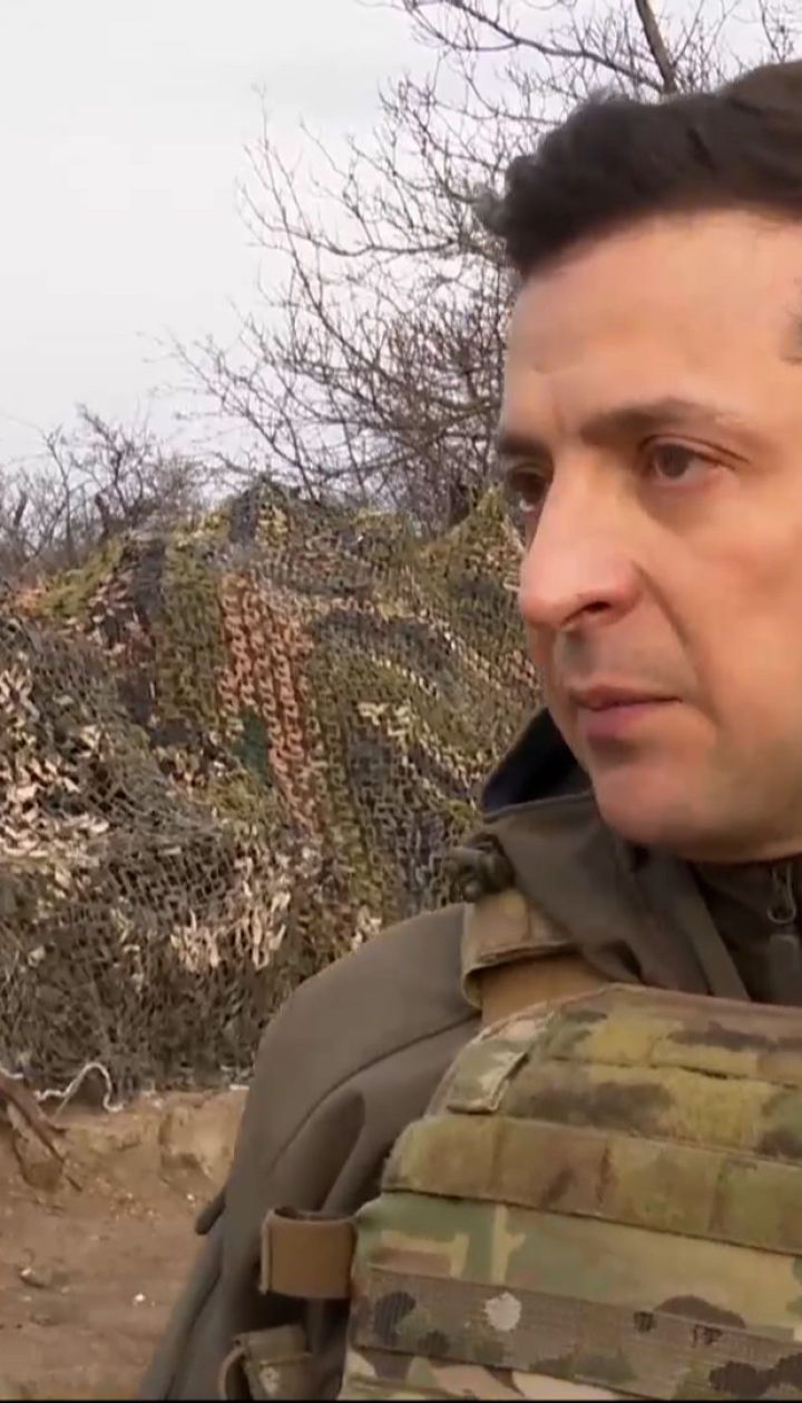 Новини з фронту: Зеленський відвідав передову і подякував українським захисникам