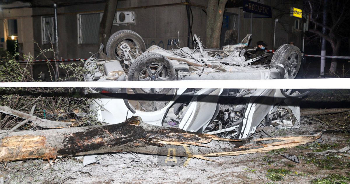 У Мережі з’явилось відео карколомної аварії в Одесі із двома загиблими