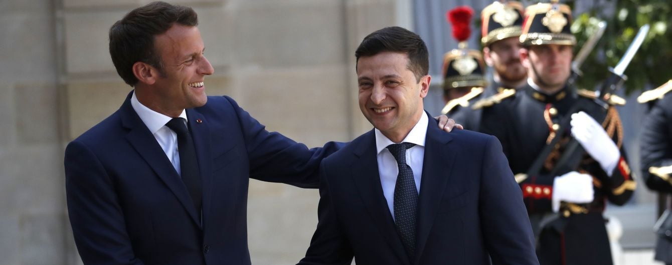 Хотел бы, чтобы мои отношения с Макроном были лучше, чем его с Путиным — Зеленский об ожиданиях от разговора в Париже