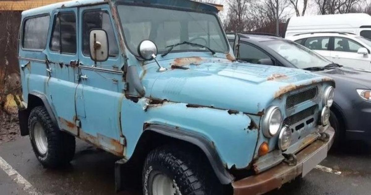 В Ісландії відшукали дуже іржавий та водночас унікальний УАЗ