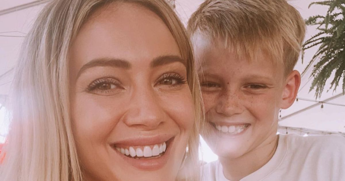 Хилари Дафф призналась, что рожала в присутствии 9-летнего сына