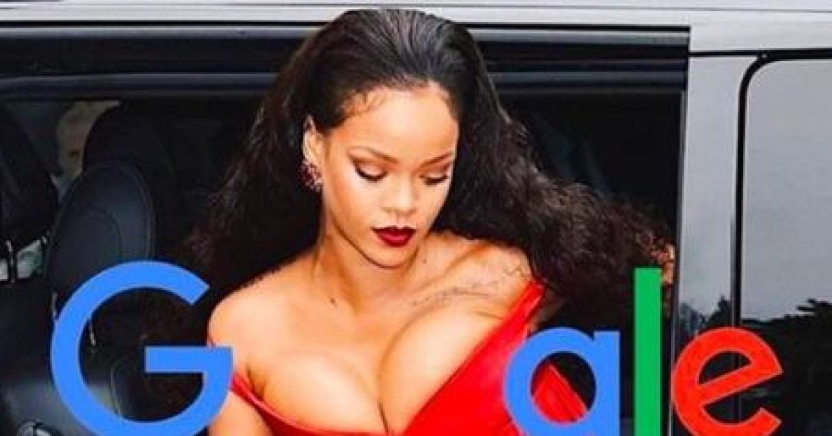 Надглибоке декольте Ріанни потролили у кумедних фотожабах