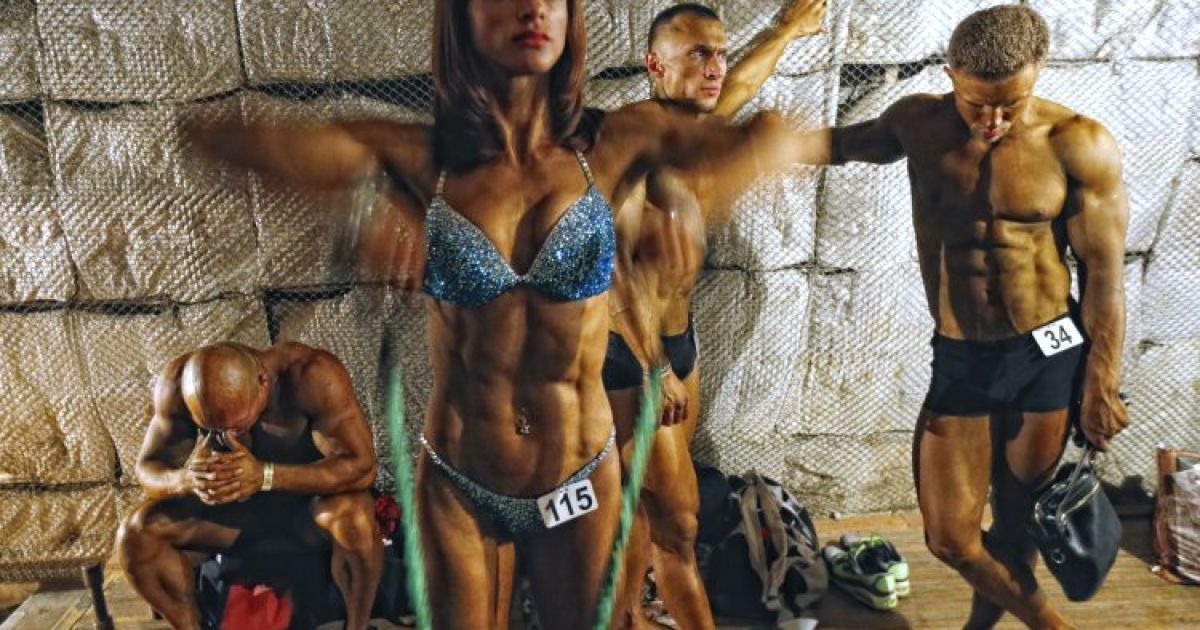 У Києві змагалися найкращі бодибілдери та фітнес-діви / © УНІАН