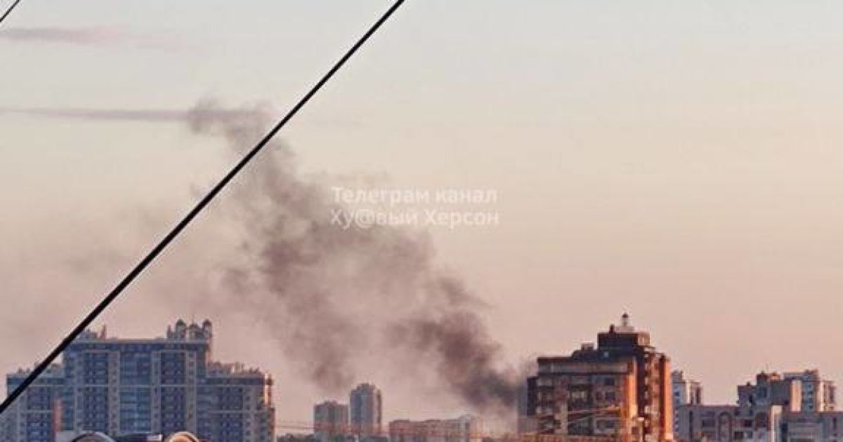 Черный дым в небе над Киевом: что стало его причиной