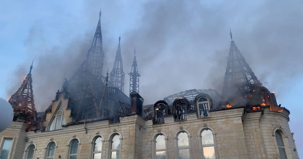 Ракетний удар по Одесі Фото: ТСН