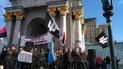 "Блокадники" протестують на Банковій після зборів на Майдані. Дивіться онлайн-трансляцію