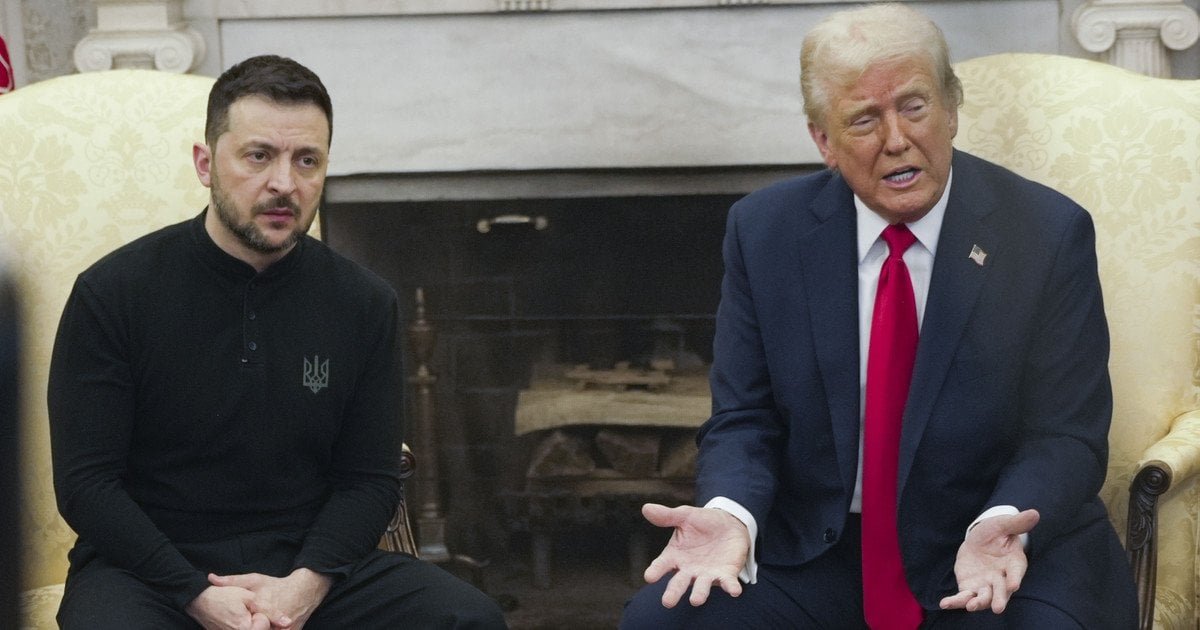 Зеленский и Трамп