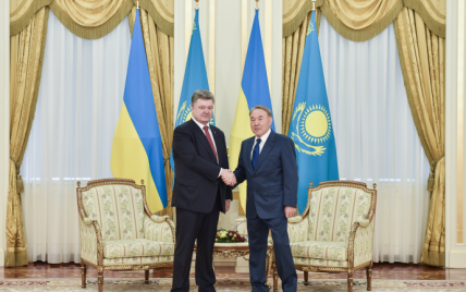 Порошенко и Назарбаев обсудили сферы для совместного развития Украины и Казахстана
