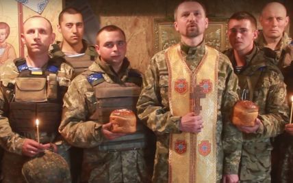 Враг не пройдет. Бойцы АТО поздравили украинцев с Пасхой