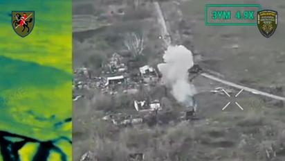 ЗСУ розбили ворожу колону бронетехніки на Времівському напрямку