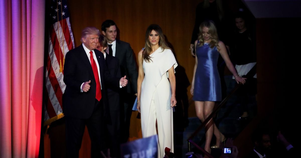 Дональд и Мелания Трамп
