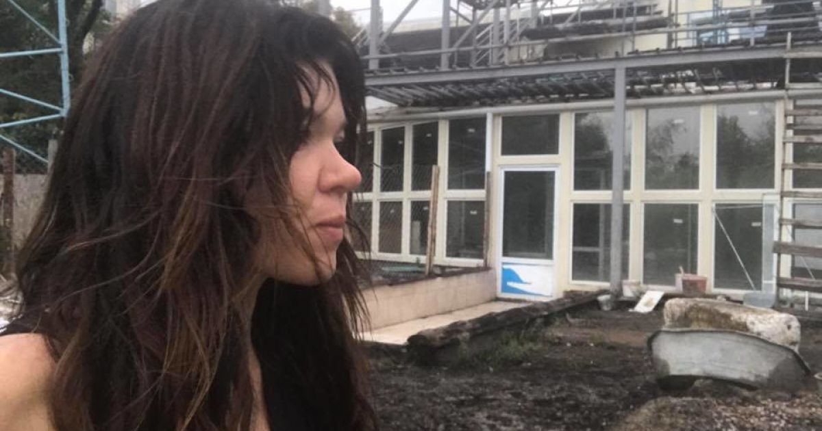 Руслана,блискавка,будинок_4 / © Руслана Лижичко /Facebook