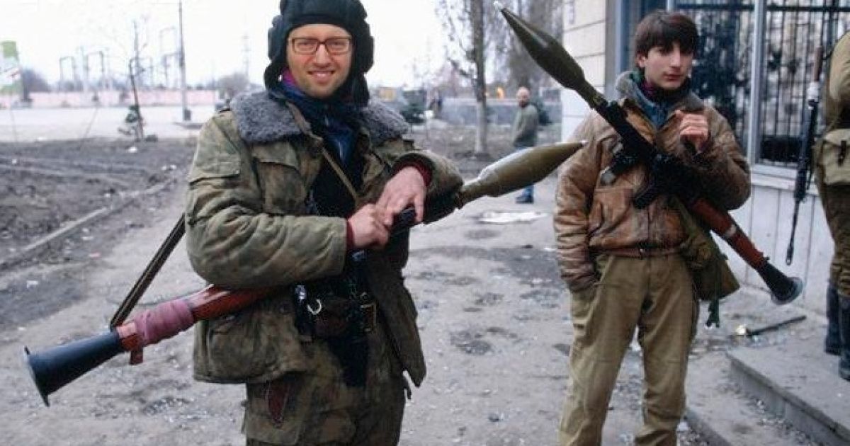 Фотожаба на Яценюка в Чечне / © соцмережі