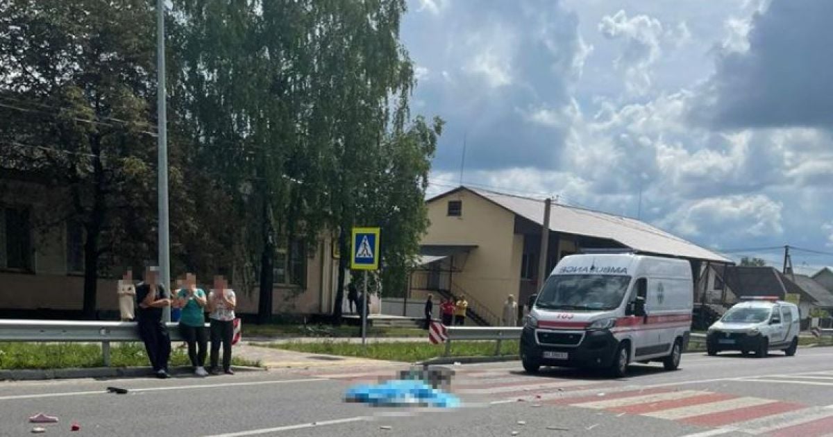 На месте аварии