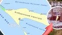 Кінбурнський півострів та український прапор