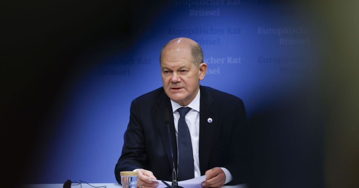 Канцлер Німеччини Олаф Шольц