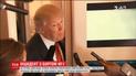 Військовий літак несподівано наблизився до борта Трампа під час посадки