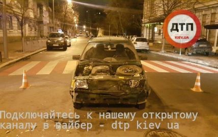 Шесть разбитых авто: в Киеве на Подоле произошло масштабное пьяное ДТП
