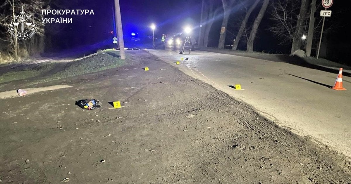 На месте аварии