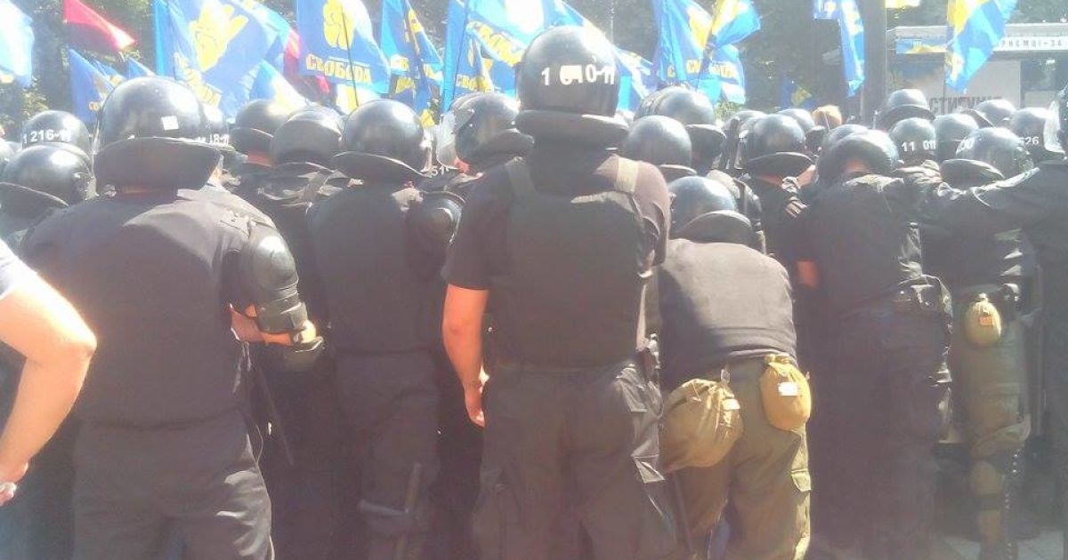 Сутички під Радою з боку міліції_6 / © Фото Натальи Нагорной/ТСН