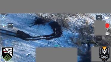 Украинские бойцы отработали по россиянам в Курщине