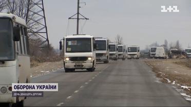 У Київській області селяни самотужки евакуювалися з "гарячої точки" на 20 приватних авто