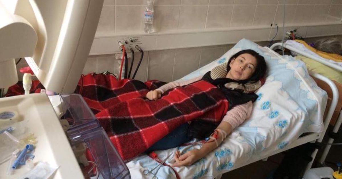 Галина благає допомогти їй зібрати кошти на трансплантацію нирки