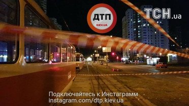 ДТП з трамваєм у Києві_3 / © facebook.com/dtp.kiev.ua