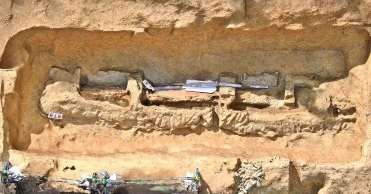 В Японии нашли меч, которому 1600 лет, для отпугивания «злых духов»