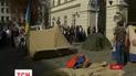 Во Львове воины АТО устроили бессрочный протест