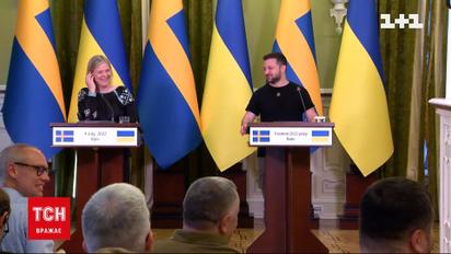 Прем'єрка Швеції відвідала Київ та зустрілася із Зеленським