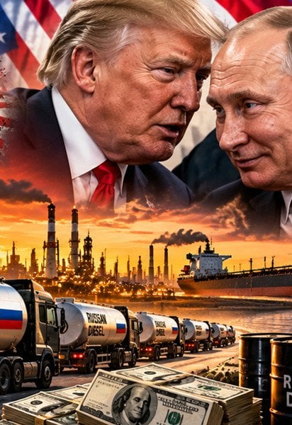 Трамп снова обвиняет Украину, теперь — в росте цен на дизель на заправках в США.