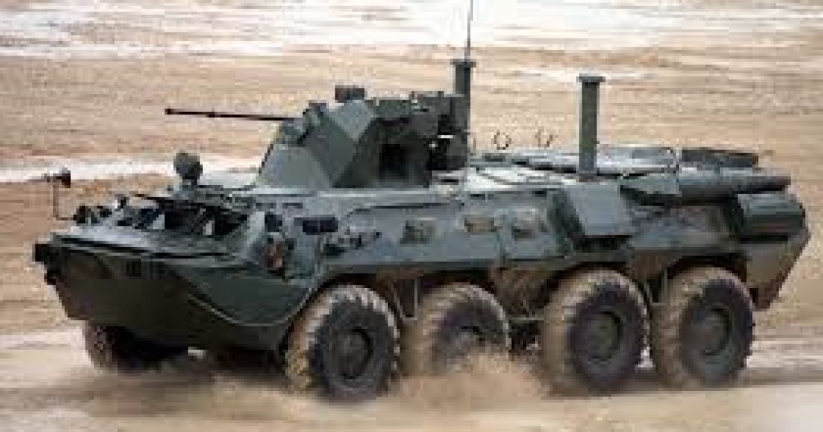 Бойцы 5 ОШБр полностью уничтожили экипаж БТР-82