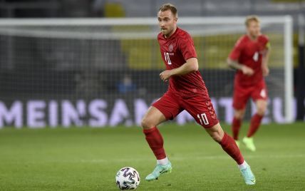 Зірковий данський футболіст вперше розпочав тренування після перенесеної зупинки серця