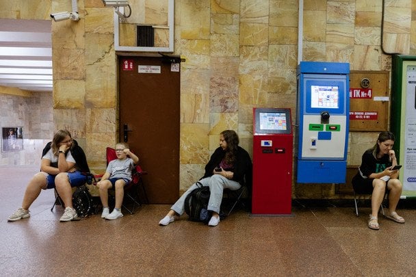 Люди прятались в метро / © Getty Images