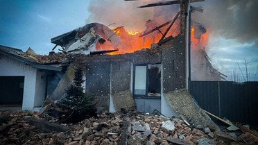 атака на Київську область_2 / © ДСНС