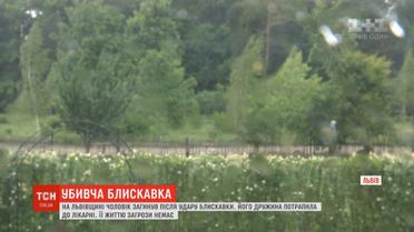 Смерть від блискавки: на Львівщині загинув чоловік