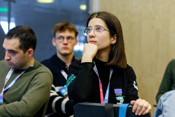 Для учасниці важливо було на власні очі побачити вплив європейської співпраці. Фото: EU NEIGHBOURS east
