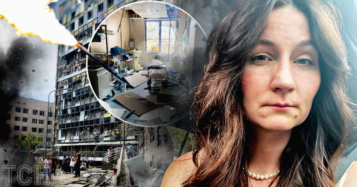 Леся Лисица, врач офтальмолог больницы "Охматдет" / Коллаж ТСН.ua
