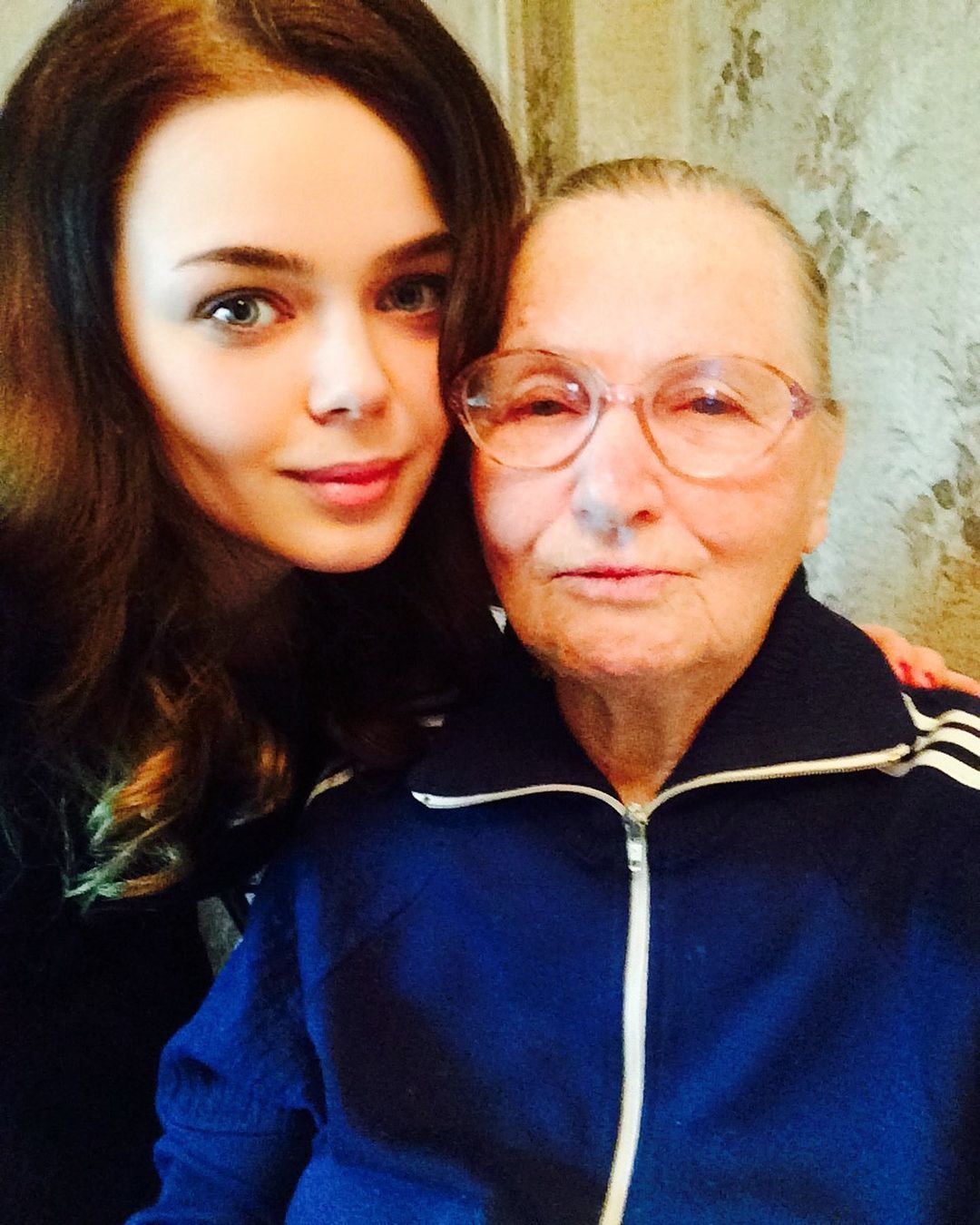 Аліна Гросу з бабусею / © instagram.com/alina_grosu