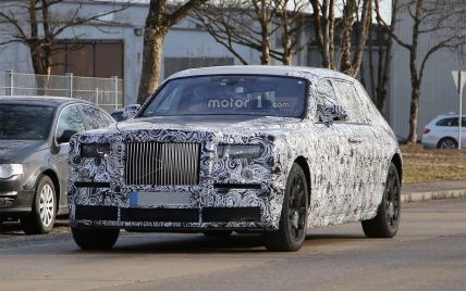 Rolls-Royce приступил к дорожным испытаниям нового Phantom
