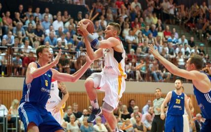 Баскетбольна збірна України перестріляла німців у товариському матчі