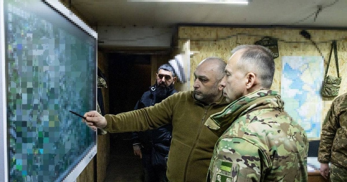 Сырский на Купянском направлении